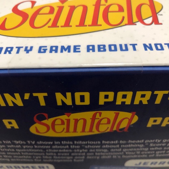 Funko Seinfeld Party Game About Nothing Board Game 2-8  Player Age 14+ NIB Jerry - Picture 8 of 13